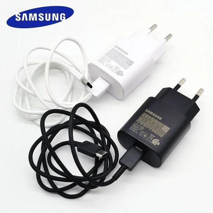 Samsung Universal Type C Fast Charger 25W For ALL Models- WHITE