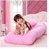 Dubai Gallery U-Shaped Maternity Pillow Cotton Pink 80X120Centimeter AMZ-N16105109A