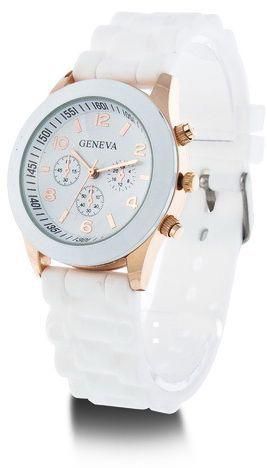 Geneva Silicone Jelly Gel Quartz Analog Sports Wrist Watch