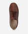 WiiKii Lace Up Stitched Shoes - Brown