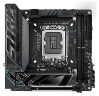 Asus Motherboard 1700 ROG Strix Z790-I Gaming Wifi Mini-ITX DDR5 Motherboard, LGA1700 Intel 13th Gen, Z790 Chipset, 64GB Memory, 2.5Gb Ethernet, Wi-Fi 6E, Bluetooth, PCIe 5.0, Aura Sync, 2xM.2 Slot ,90MB1CM0-M0EAY0