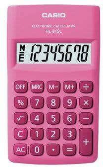 Get Casio HL-815L-PK-S-DP Portable Practical Calculator - Pink with best offers | Raneen.com