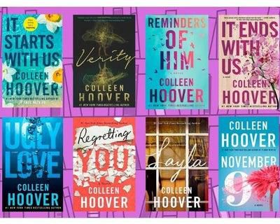 Collection of 8 novels by Colin Hoover