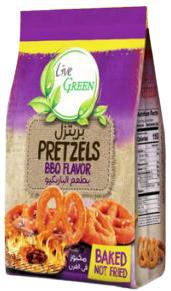 Live Green BBQ Pretzels - 150g