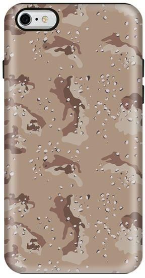 Stylizedd  Apple iPhone 6 Plus Premium Dual Layer Tough case cover Matte Finish - Desert Storm Camo