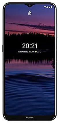 موبايل نوكيا G20 بشريحتين اتصال، 6.5 بوصة، 128 جيجابايت، ذاكرة رام 4 جيجابايت، 4G LTE - لون ازرق نايت