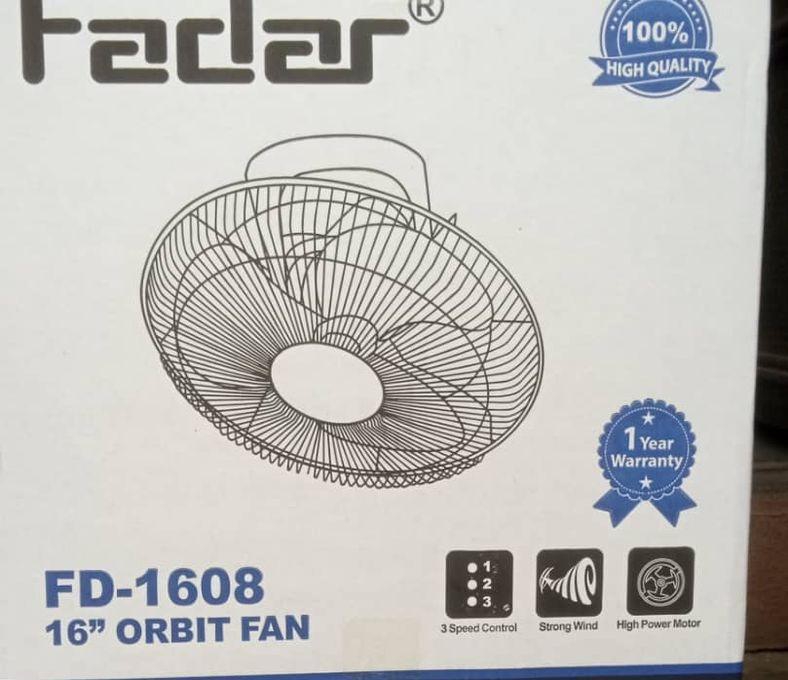 Fadar Orbit Fan (Super Power) 16 Inch