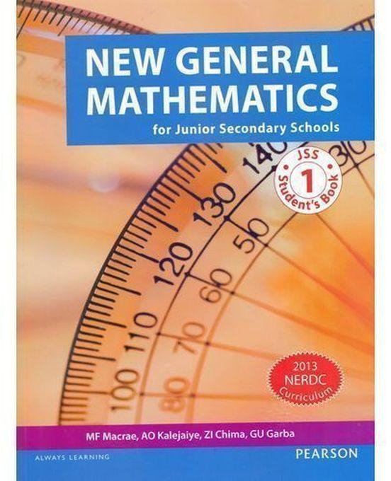 New General Mathematics For Junior Secondary Schools - Student's Book JSS 1 ( BIG PRINT )
