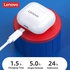 Lenovo LP40 Wireless Bluetooth Livepods Earphones- White