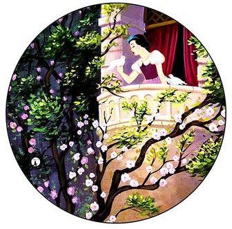لوحة ماوس بطبعة الأميرة سنو وايت متعدد الألوان