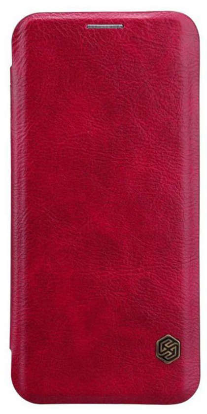 Leather Qin Flip Cover For Samsung Galaxy S8+ Red