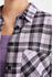 Defacto Woman Purple Woven Top Long Sleeve Shirt