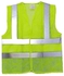 Reflective Net Safety Vest, Yellow