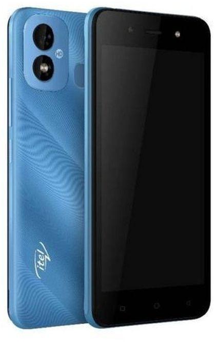 Itel A33 Plus,,5.0" Screen Display(32GB+1GB),Fingerprint,(Dual Sim) Blue