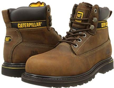 Caterpillar Men's HOLTON SB Dark Brown Lace Up Boot
