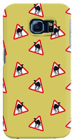 Stylizedd Samsung Galaxy S6 Edge Premium Slim Snap case cover Gloss Finish - Camel Signs