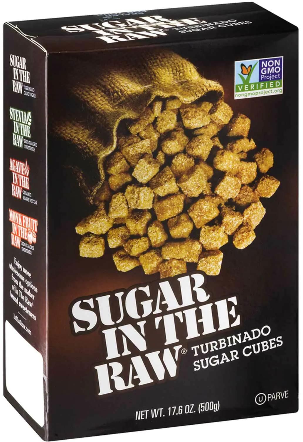 Sugar in the raw sugar cubes 500 g