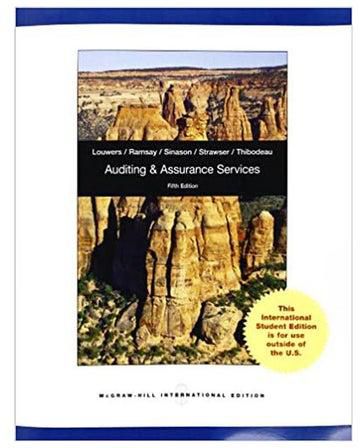 Auditing & Assurance Service Paperback English by Louwers/Ramsay/Sinason - 2012