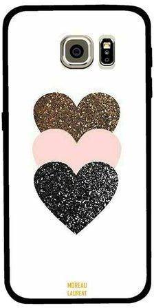 Protective Case Cover For Samsung Galaxy S6 Sparkle Hearts