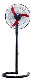 Fresh Shabah Stand Fan, Without Remote Control, 20 Inch, Black/Red - GSFP-20