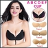 ABCDEF Cup 3 Styles Women Sexy Invisible Push Up Bras Breathable Magic Sticky Backless Strapless Silicone Gel Bra for Party/Bachelorette Par