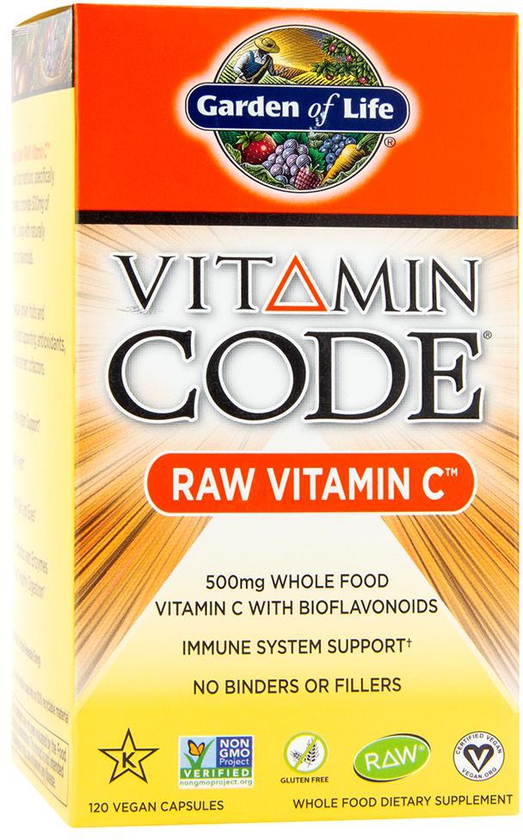 VITAMIN CODE RAW VITAMIN C 120 Vegan Capsules