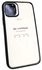 Qi Yang PC Clear Back Cover For iPhone 13 With TPU Frame (6.1) - Blue