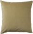 SANELA Cushion cover - light olive-green 65x65 cm