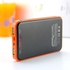 10000mAh Solar Portable Power Banks 2 Outputs-Orange