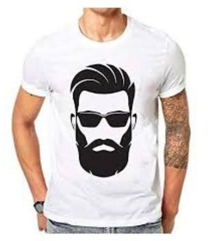 Cool Face Printed T-Shirt White