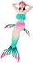 Green Fantasy Mermaid Tail for Swimming Girls Swimsuit
