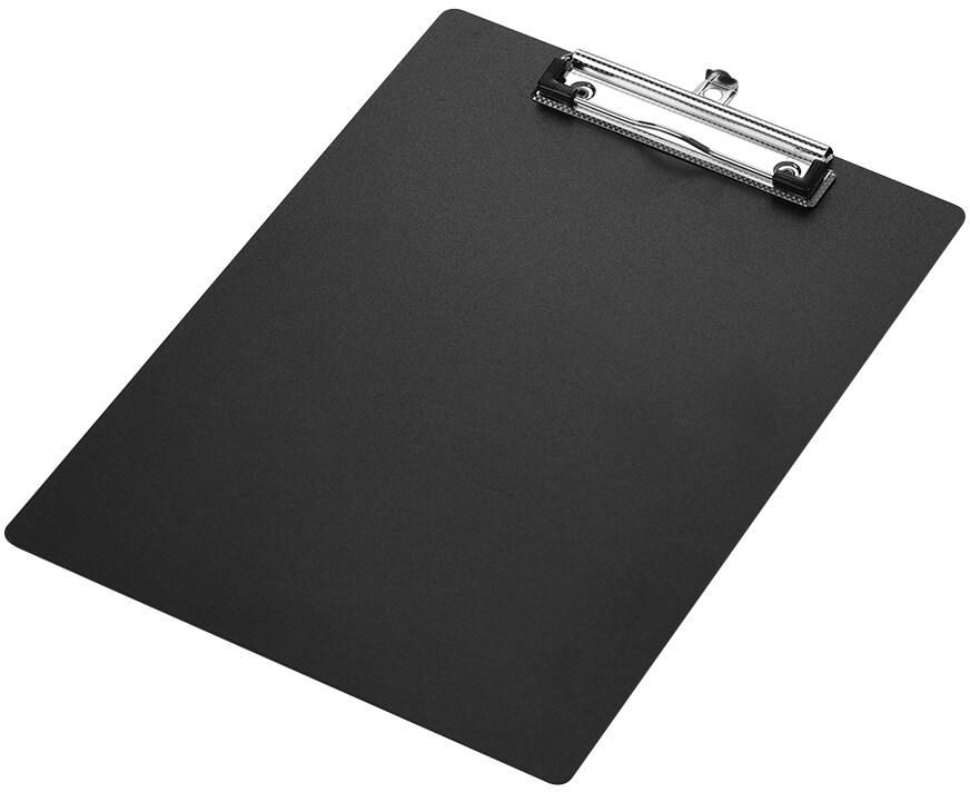 Generic-Plastic Clipboard Metal Clip Writing Pad File Folder Document Holder with Hanging Loop Stationery Supply for Office Restaurant School Classroom Home, A4 Size