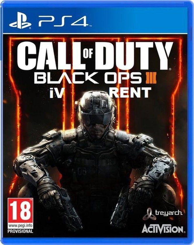 Activision PS4 Call Of Duty Black OPS 3.