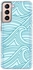 Rough Seas Case Cover For Samsung Galaxy S21 Plus 5G 20cm Blue