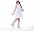 Bebo _Kit Corniche Dress Belt Rose_White