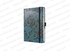 Sigel Notebook CONCEPTUM A5, hardcover, plain, Paisley Design, Brown/Turquoise