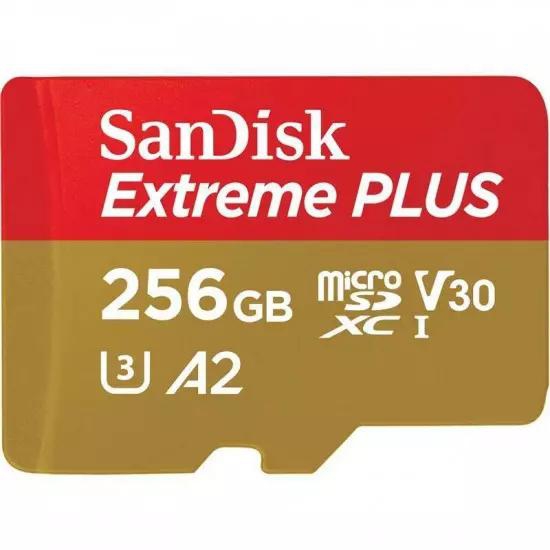SanDisk Extreme PLUS/micro SDXC/256GB/200MBps/UHS-I U3/Class 10/+ Adapter | Gear-up.me