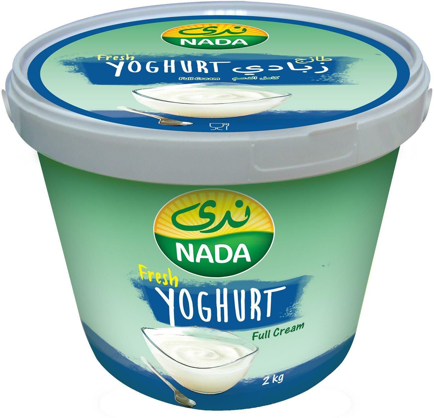 Nada fresh yoghurt full cream 2 kg