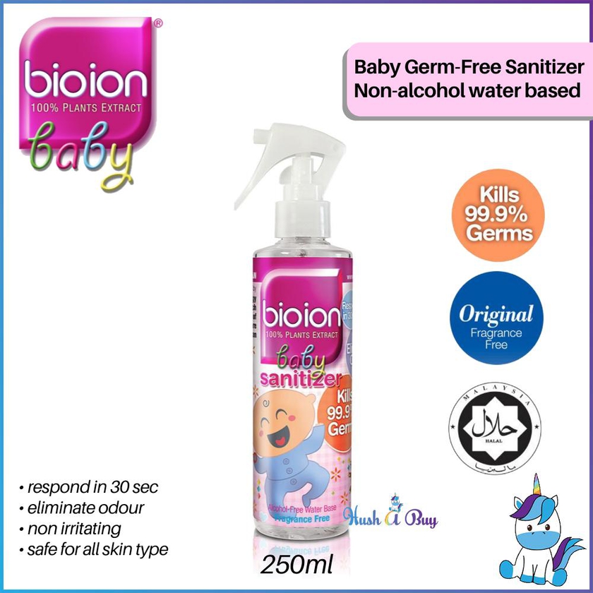 Bioion World Baby Germ-Free Sanitizer Non-Alcohol Water Based 250ml
