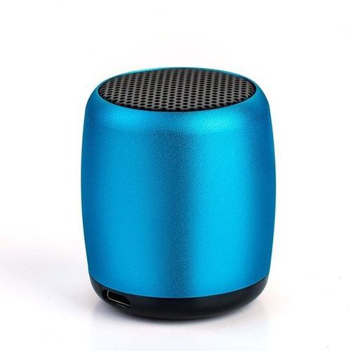 Mini Wireless Speaker with Shutter Button, Blue