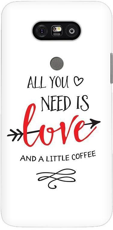 Stylizedd LG G5 Premium Slim Snap case cover Matte Finish - All you need is a little love
