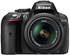 Nikon D5300 - 24.2 MP DSLR Camera with 18-55mm VR II Lens Kit - Black