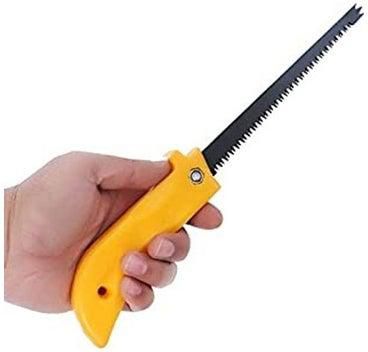 2-In-1 Gypsum And Wood Board Saw Yellow/Black 6inch