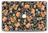 Orange Flowers Skin Cover For Macbook Pro 13 2015 Multicolour