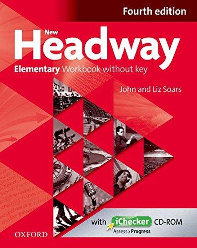 Oxford University Press New Headway: Elementary: Workbook + iChecker without Key ,Ed. :4