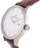 Daniel Hechter Men's White Dial Casual Watch Leather Strap - DHD 003/FU
