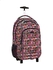 City The Mag Flowers Trolley Backpack For Unisex - Multi Color