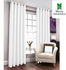 White Curtain (2Panels) + 1m FREE SHEER