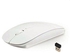 Smart Ultra Thin2.4GHZ 1600DPI USB Optical Wireless Mouse Super Mini Slim Mice Receiver For PC Laptop Computer SM0021 (White) JY-M