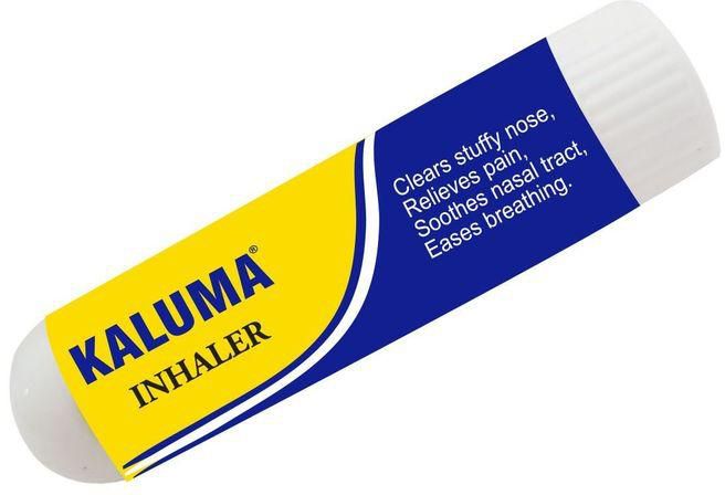 Kaluma Inhaler Relief Nasal Congestion Blocked Nose Ease Breathing